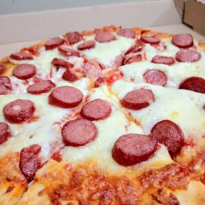 Pizza de Salchicha de Res