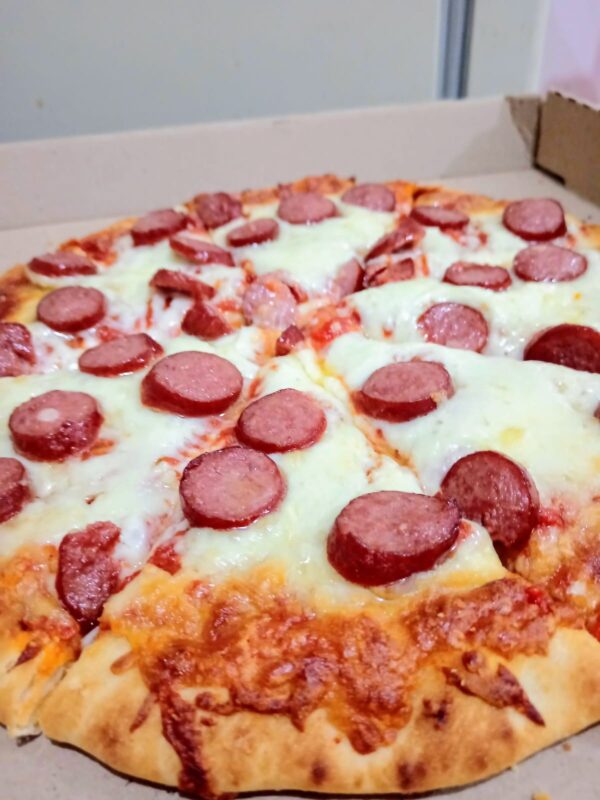 Pizza de Salchicha de Res